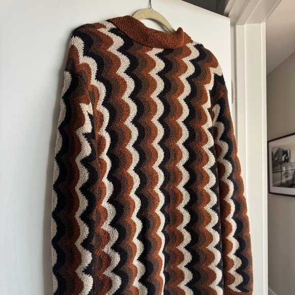 Show Me Your MuMu Dresses & Skirts - Show Me Your Mumu Bennett Sweater Dress Size S retro wave knit
